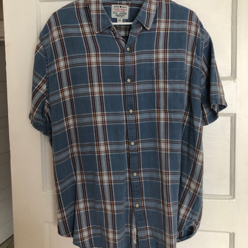 Lucky Brand short sleeve button down